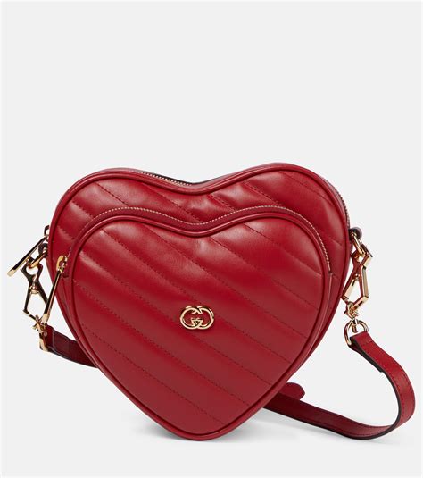 gucci heart handbag|Gucci interlocking bag small.